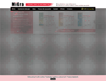 Tablet Screenshot of migra.pl